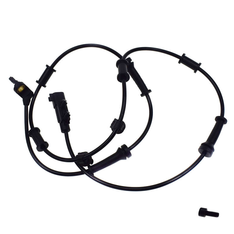 4PCS ABS Wheel speed sensor Front LH or RH Connector Fit Jeep Wrangler 2007-2017