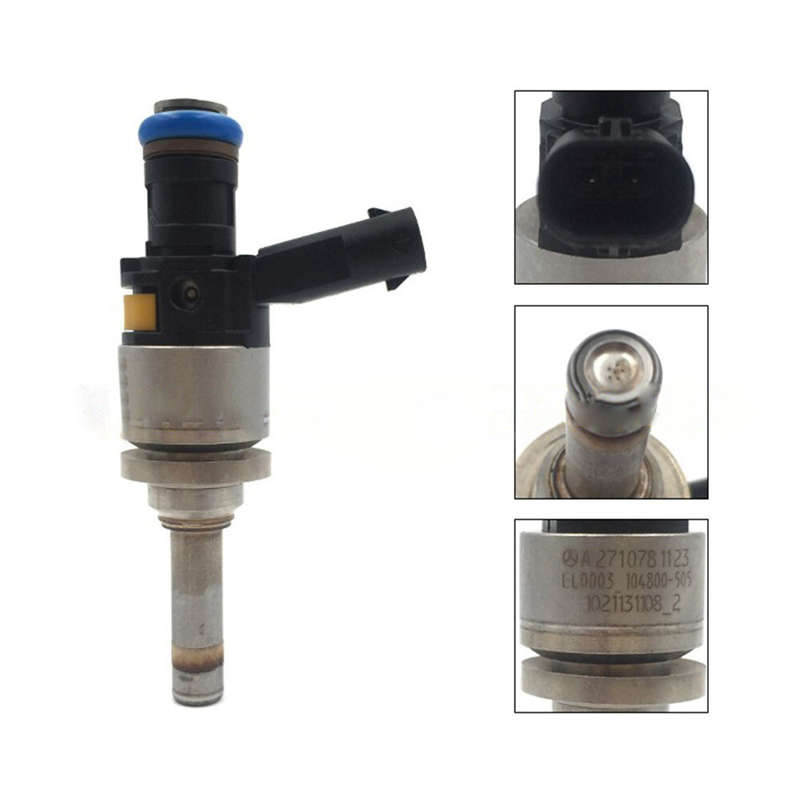4Pcs Fuel Injectors For Mercedes C250 2012-2015 FJ1211 2710781123 / A2710781123