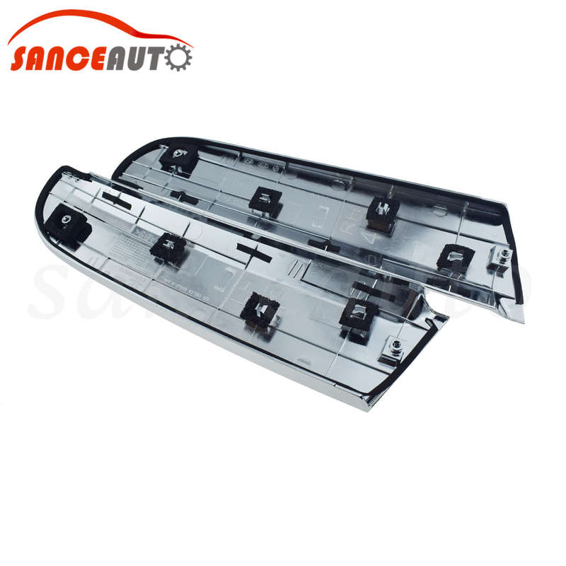 Rear Door Garnish Chrome C Pillar Cover Left / Right for KIA Sportage 2011-2016