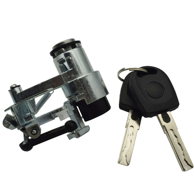 New Tailgate Rear Boot Lock Barrel W/2 Keys 1J6827297G For VW MK4 Golf Lupo Seat