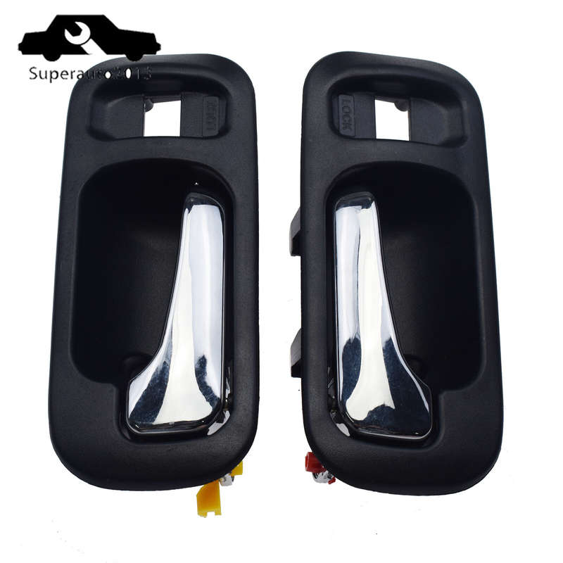 New Pair Front Left & Right Interior Door Handle For 1997-2001 Honda CRV Odyssey