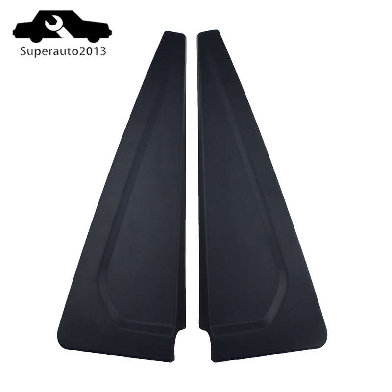Pair Exterior Rear Left & Right Side Trim Molding Black For Chevrolet Aveo New
