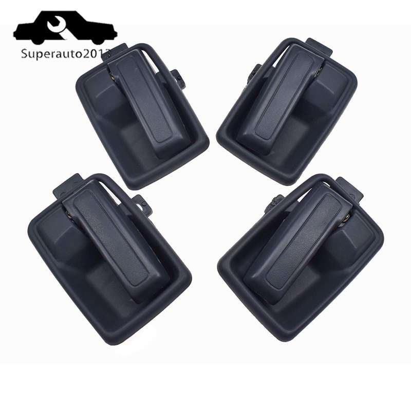 4X Front Rear Left Right Interior Door Handles For 88-95 Isuzu TFR KBZ KB Pickup