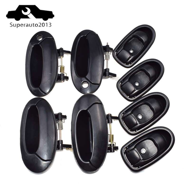 8X Outside Inside Door Handles LH RH For Hyundai Elantra 1996-2000 8262029002LG