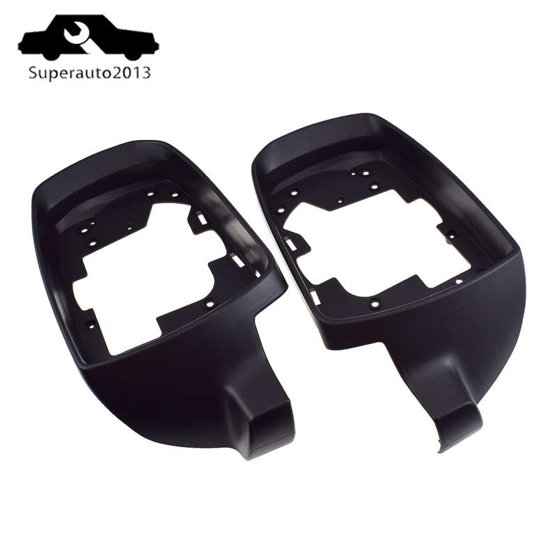 Pair Car Left Right Side Rearview Mirror Cover Frame For Kia Sorento 2009-2014