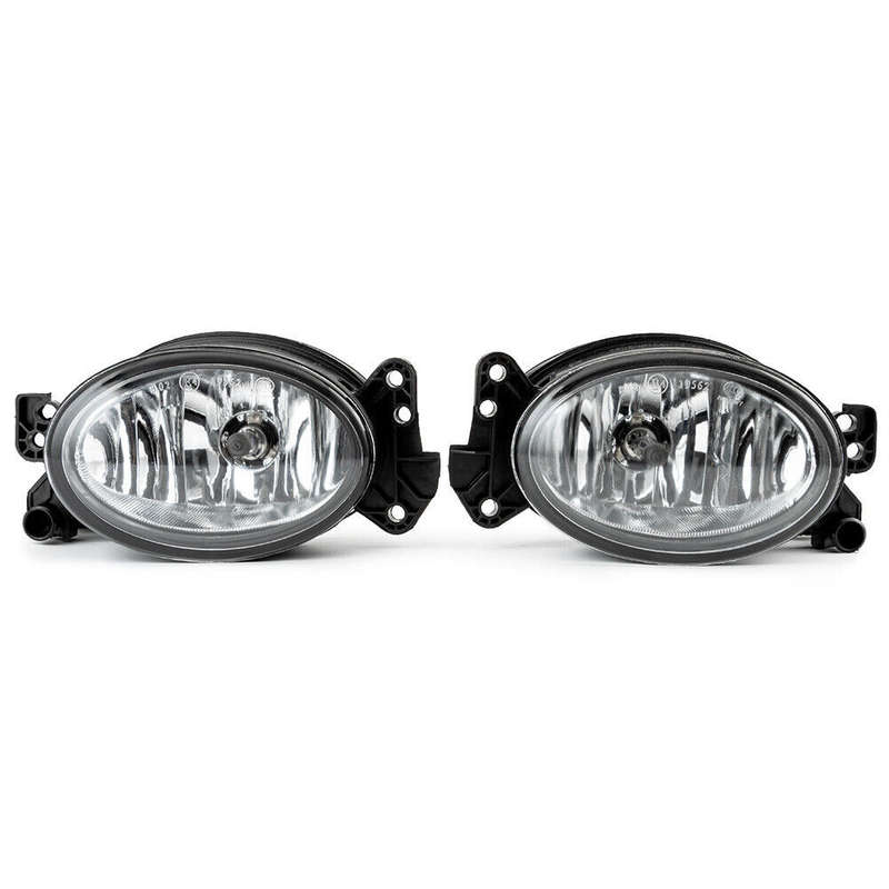 2X Front Fog Light Set For 2006-2011 Mercedes Benz ML350 2008-11 C300 with Bulb