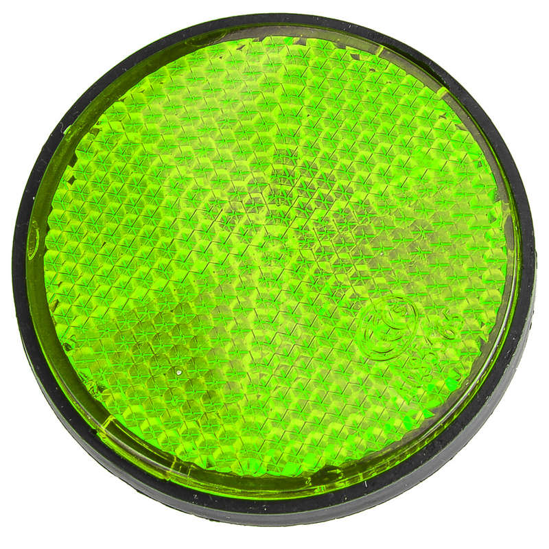 2pcs Round Motorcycle Front Fork Reflector Fit for Honda Kawasaki