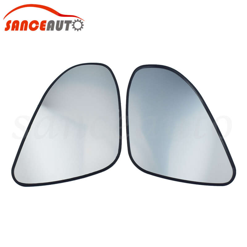 Heated Side View Mirror Glass Driver Passenger 2pcs for Toyota Corolla 2012-2019