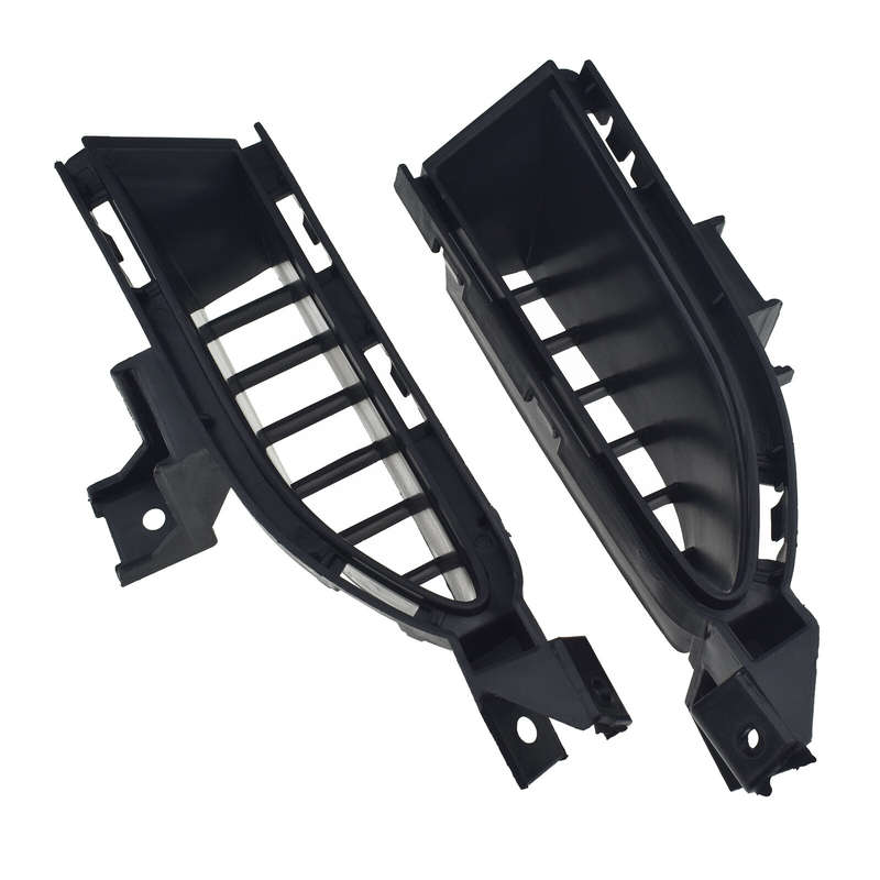 2PC Front Left  Right Black Outside Bumper Grille For Nissan Rogue 2021-23 New