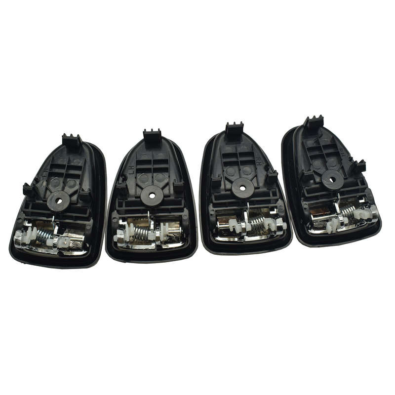 4PCS Left Right LH RH Chrome Inside Door Handle For Hyundai Accent 1.6L 2000-06