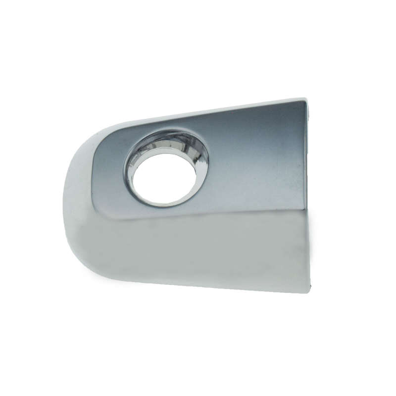 Door Handle Cap w/Key Hole Front Left Chrome For 2005-15 Mitsubishi Montero L200