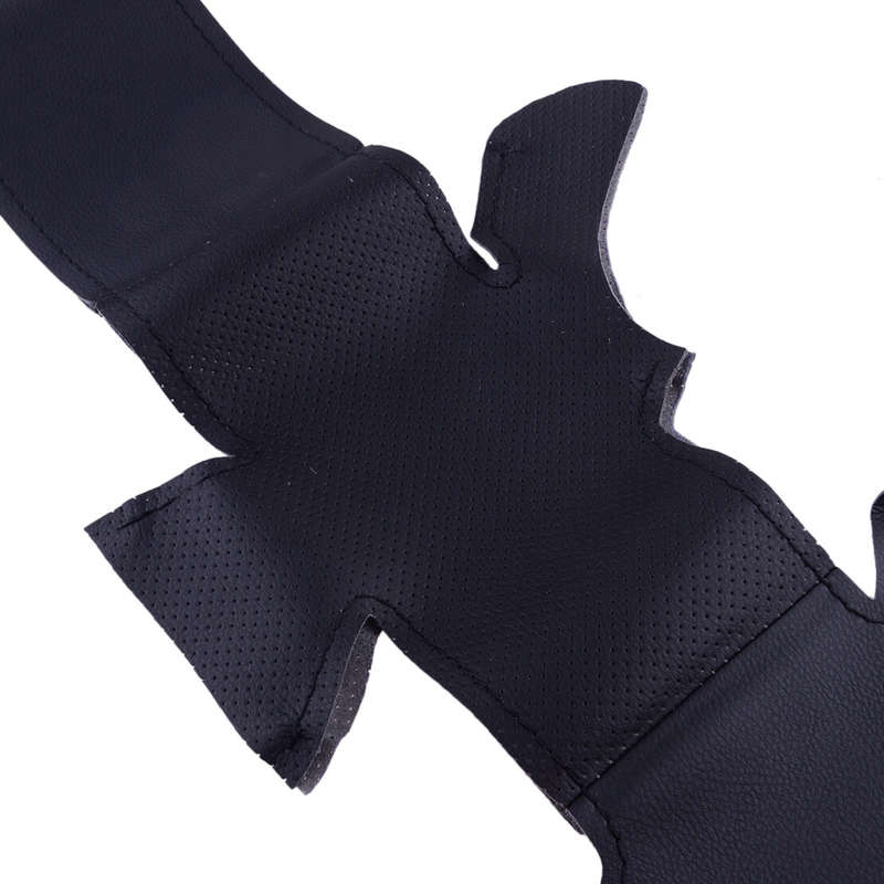 Black Leather Car Steering Wheel Cover Fit For Honda Accord 8th 2008-2013