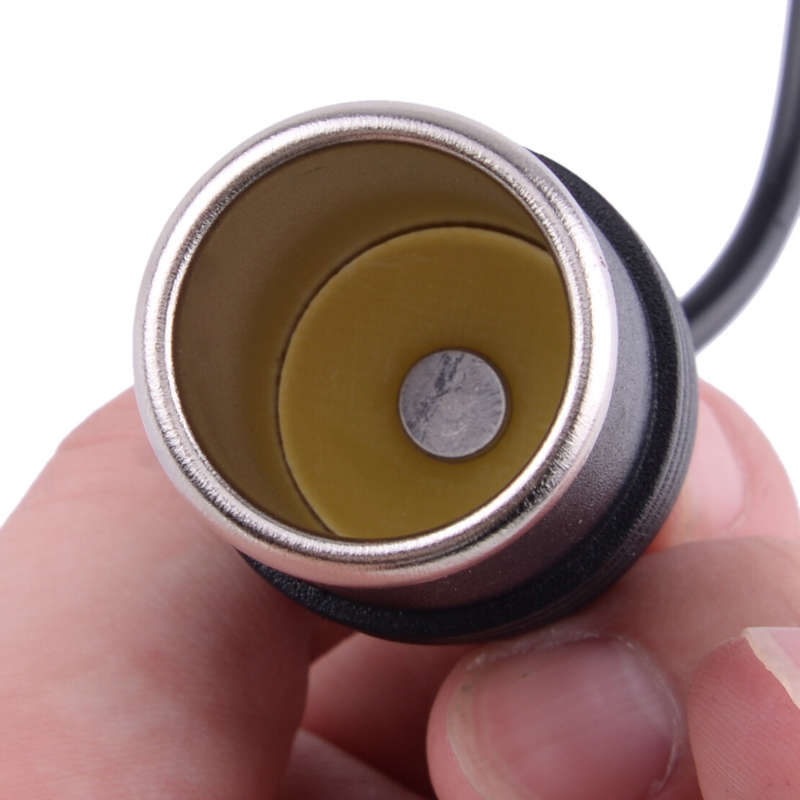 Auto Cigarette Lighter Socket Power Female Converter Adapter USB 5V To 12V Cable