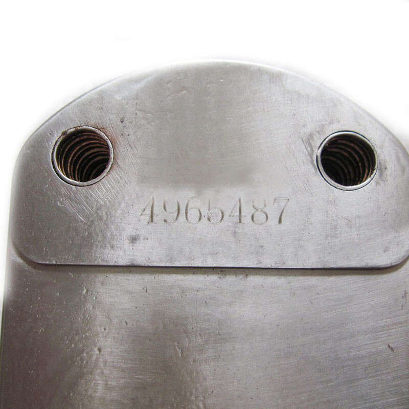 Engine Oil Cooler 4965487 Fits for Cummins ISX ISX15 QSX QSX15 Diesel W/Gaskets