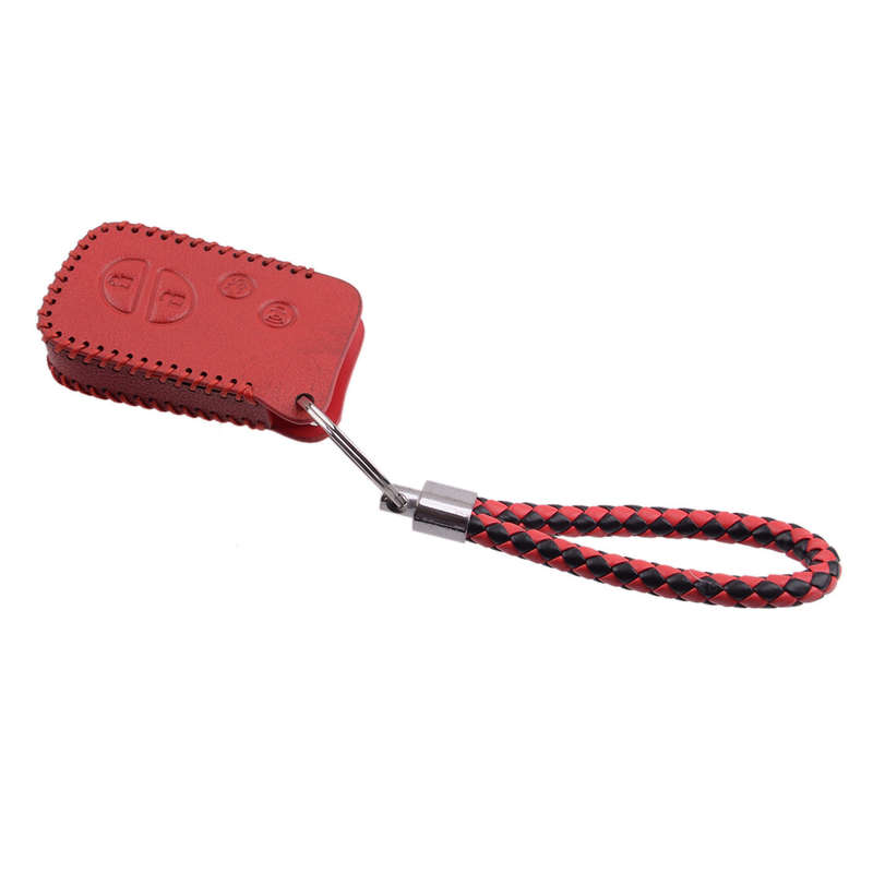 Leather Car Key Fob Key Case Cover Fit For Lexus ES350 GS350 GS450h GS460 IS350