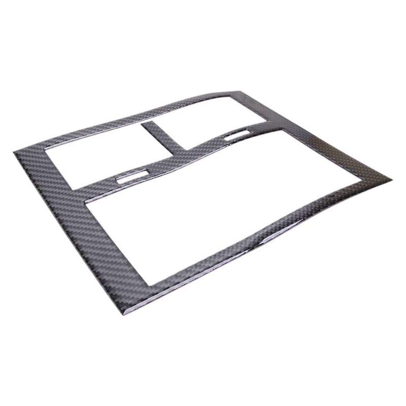 Carbon Fiber Center Console Air Vent Panel Cover Fit for Jeep Liberty 2008-2012