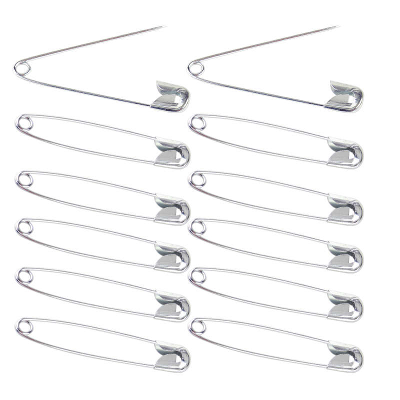 100pcs Silver Large Safety Pins Needles Assorted Clothes Sewing Craft Jewelry