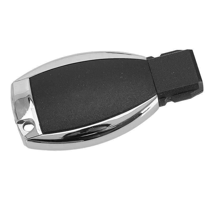Car 2 Button Remote Key Fob Case With Uncut Blade Fit For Mercedes Benz