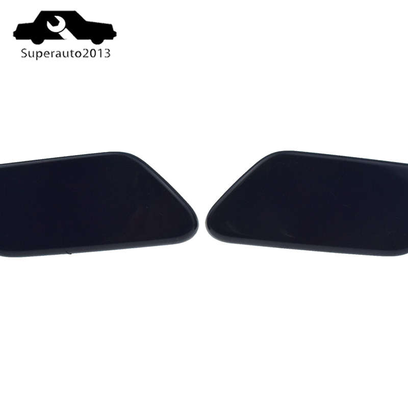 2PCS Headlight Lamp Washer Spray Nozzle Cover Cap For Subaru XV Crosstrek 18-20