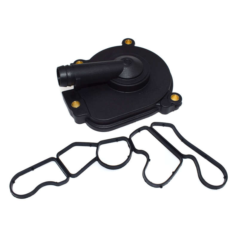 New For MB M272 M273 Engine Oil Separator Cover W/ Timing Case Gasket 2720100631