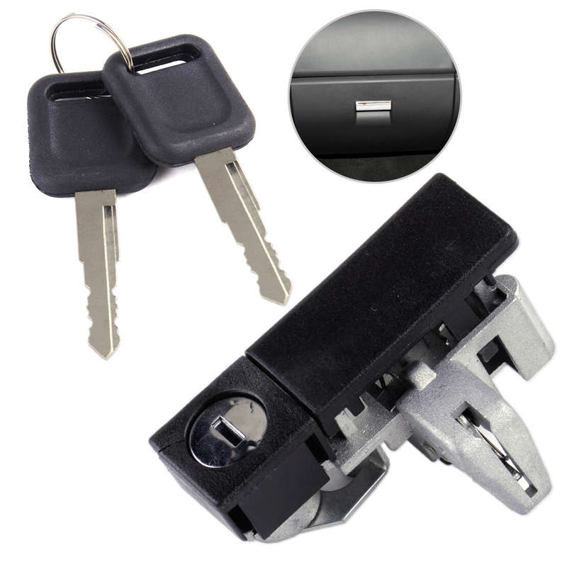 Car Glove Tool Box Lock Latch With Two Keys Fit for Great Wall V200 V240 2010-15