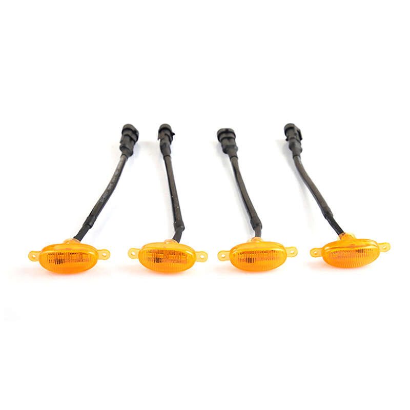4x Front Grille LED Amber Light Fit for Dodge Ram 1500 2019 to 2021