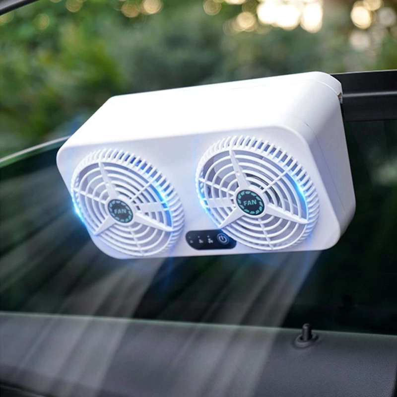 USB Powered Car Exhaust Fan Auto Air Vent for Auto Accessories