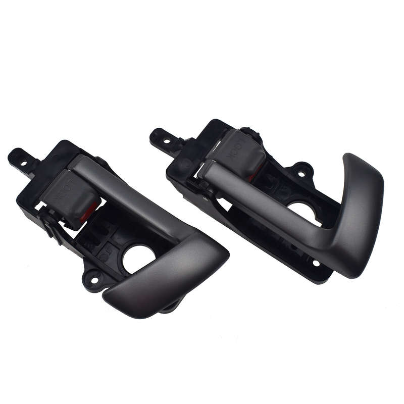 Grey Pair Inside Interior Door Handle Left Right For Hyundai Santa Fe 2007-2012