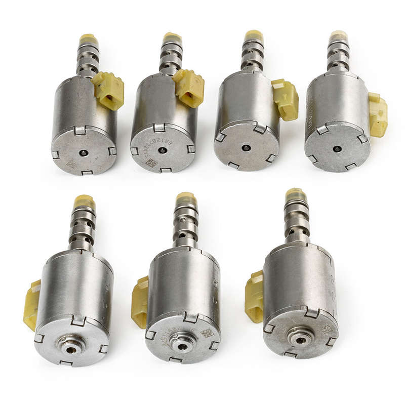 7X 5R110W 5R110-W Transmission Master Shift Solenoid Set For Ford 2003-UP