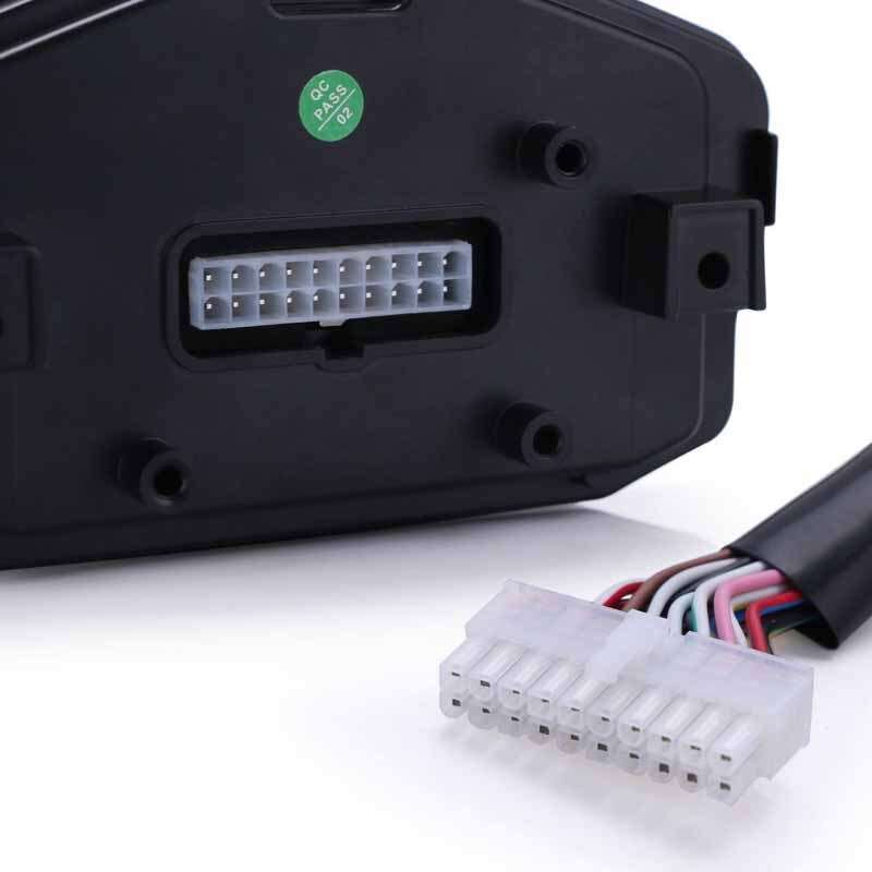 Universal LED LCD Speedometer Digital Odometer For Honda Ducati Kawasaki Suzuki