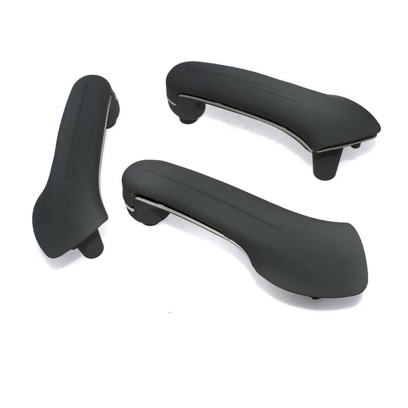 3PCS New Gray Inside Door Grab Handle Panel For VW Jetta Golf MK4 1J0 867 172 A