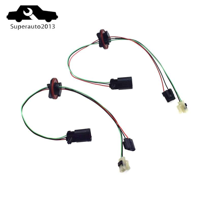 2PCS New Headlight Lamp Wiring Harness For Dodge Ram 1500 2500 3500 68193062AB