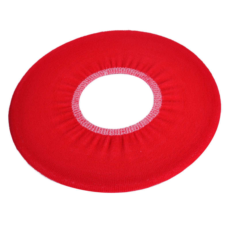 Soft O Shape Toilet Seat Lid Cover Mat Pad Washable Cloth Bathroom Closestool