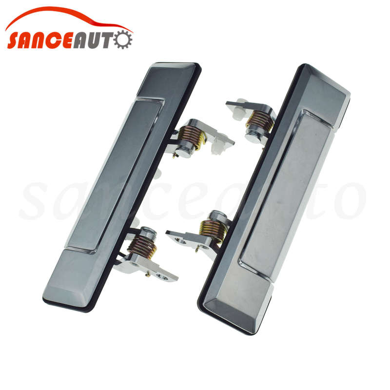 Chrome Front Outside Door Handle For Toyota Pickup Hilux 4Runner Land Cruiser