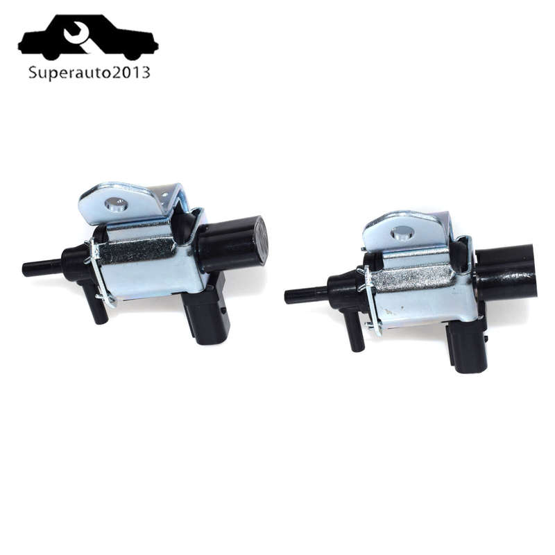 2X Vacuum Solenoid Valve Inlet multiplex Control For Ford Mazda 6 3S4Z9J559AA
