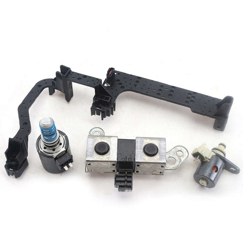 Set of 4 For Ford 1998-04 Transmission Solenoid Set Includes Harness AODE 4R70W