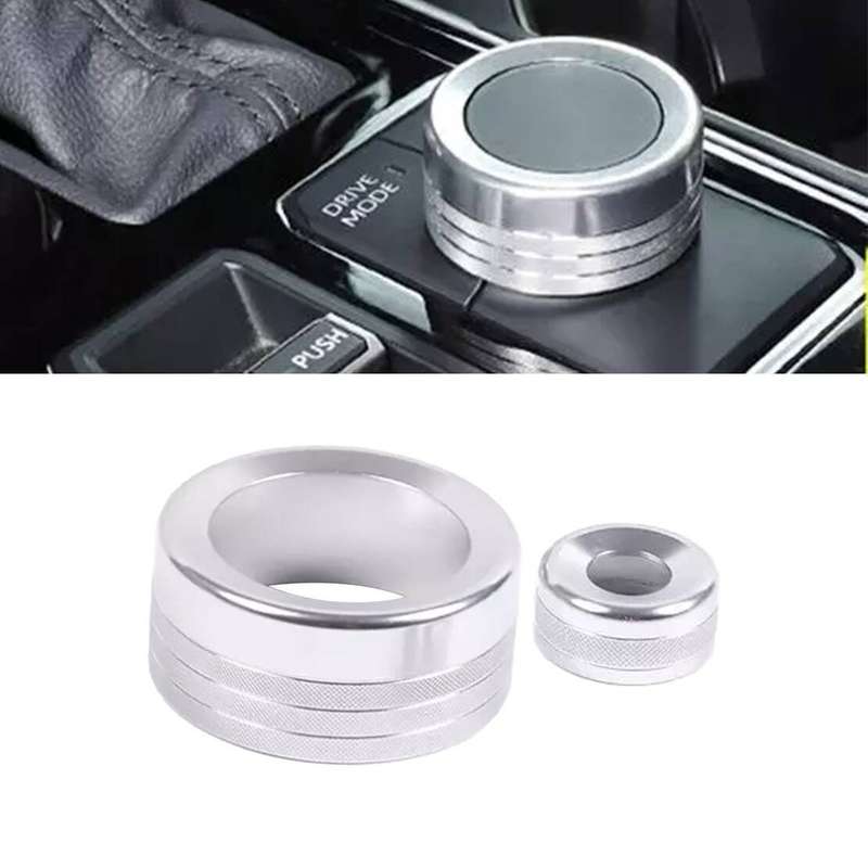 Aluminum Driving Mode Rearview Mirror Adjust Knob Ring Fit for 22-24 Tundra hot