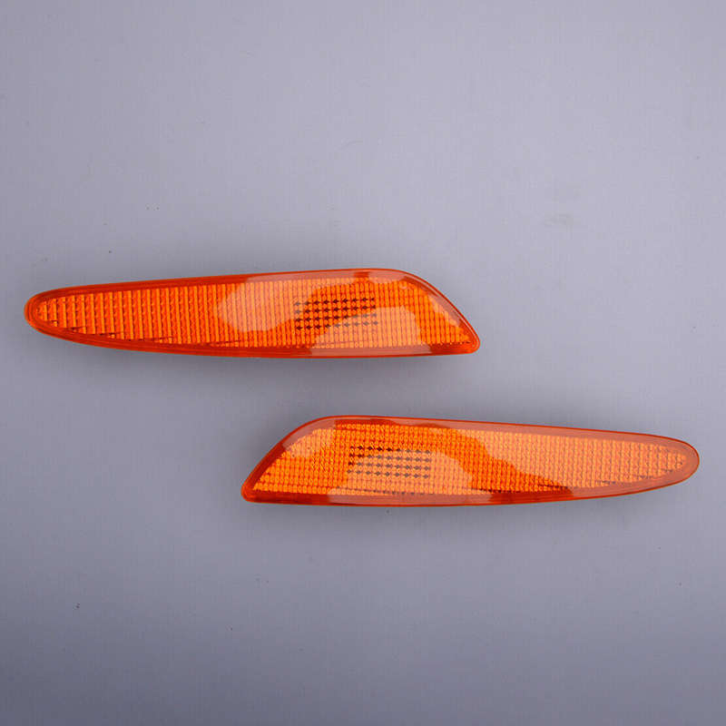 Pair Front Bumper Side Marker Turn Signal Light Fit For Mercedes W211 E-Class