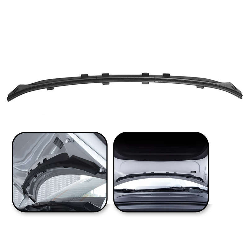Front Hood Rubber Seal Waterproof Trim fit for Tesla Model Y 19-2023