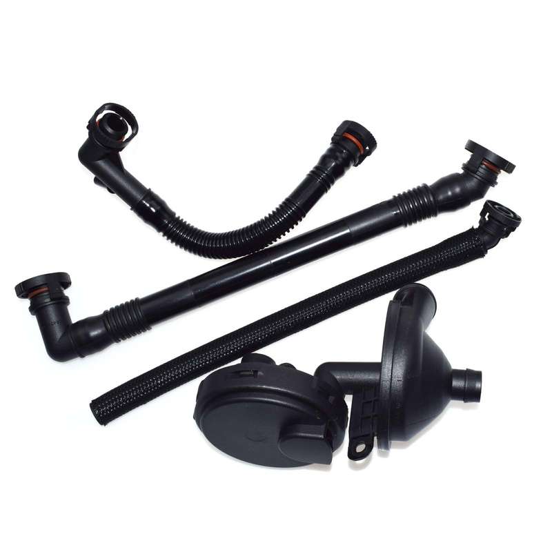 PCV Crankcase Vent Valve & Breather Hose Set for BMW 330i 325Xi E46 11611432559