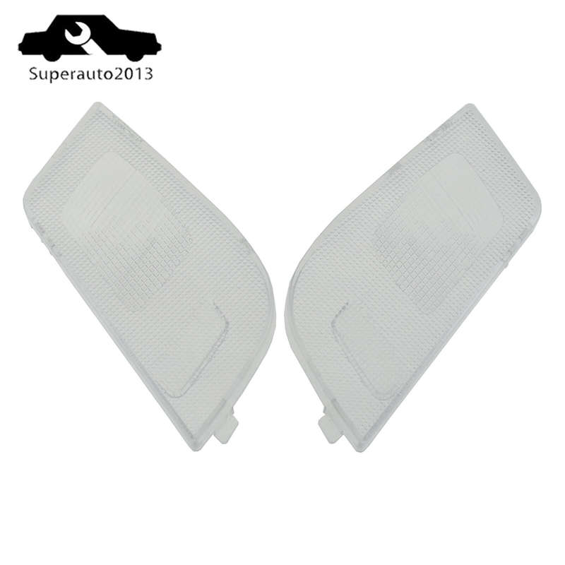 Pair Left Right Overhead Console Reading Light Lamp Lens For Kia Optima 2011-15