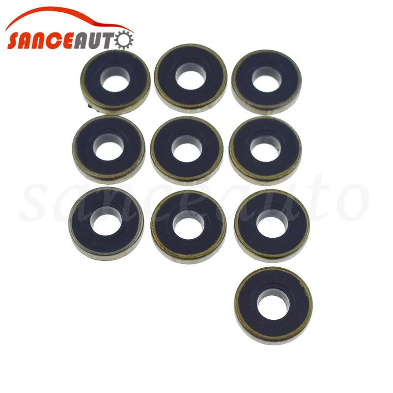 10PCS Engine Valve Cover Bolt O-Rings Grommets for Lexus GS400 LS430 90210-07001