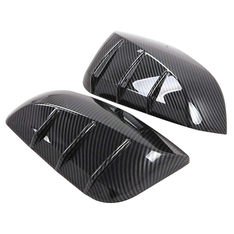 Fit For 2016-2021 Toyota Tacoma Carbon Fiber Style Side Mirror Cover Trim 2PC
