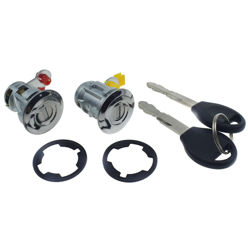Door Lock Cylinder w/Keys Set H0600-3J125 For Nissan Xterra Frontier Pathfinder