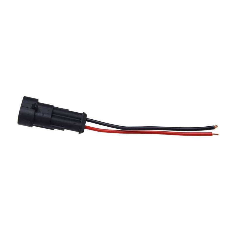 2pcs Waterproof 2-pin Electrical Wire Connector Plug Cable Boat Car truck New