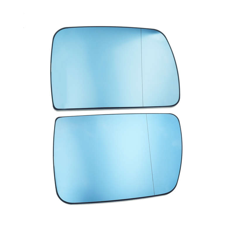 2PCS Left Right Side Door Wing Rearview Mirror Glass Heated For 99-06 BMW X5 E53
