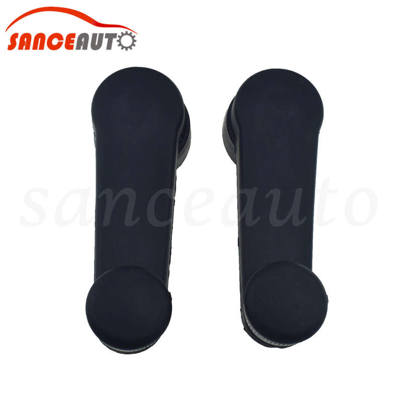 2pcs Door Window Winder Handle 1H0837581D For VW Golf MK4 T4 Skoda Octavia Fabia