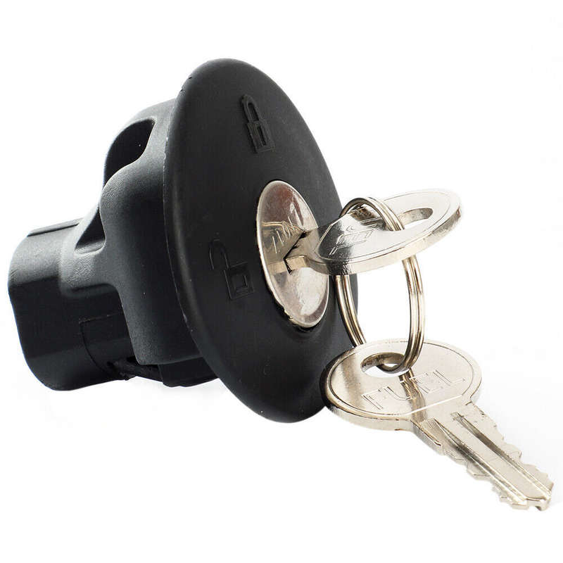 For Ford F-150 Locking Gas Fuel Tank Cover Plug Cap with 2 Keys 8U5Z9C268B USA