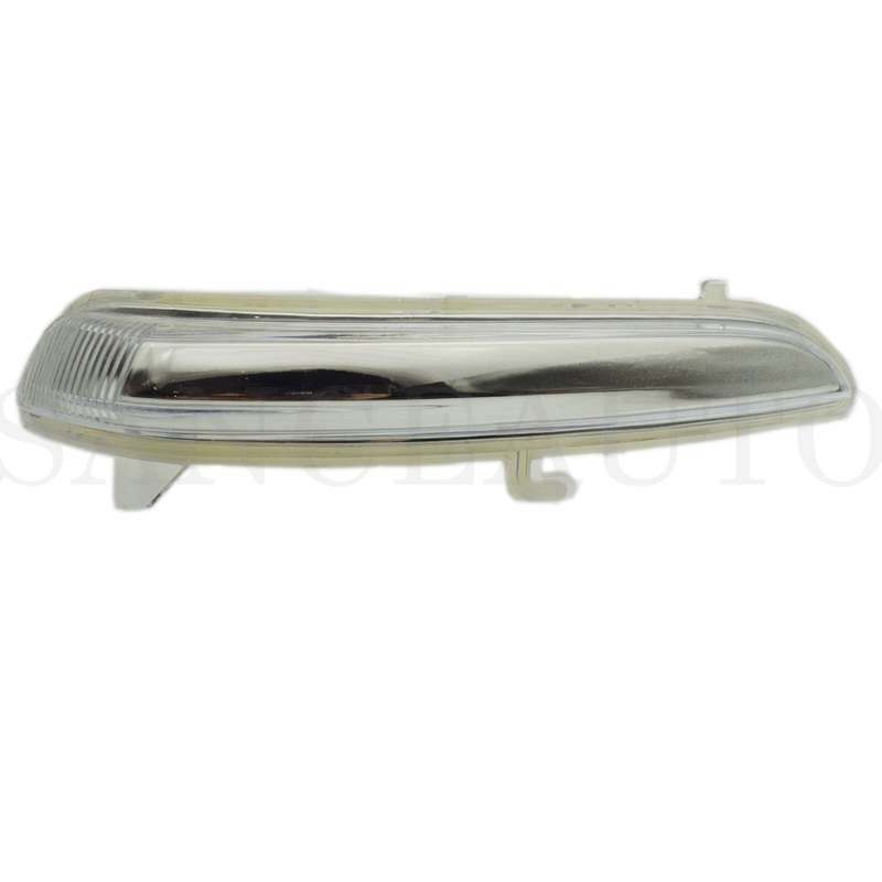 Left Clear Rear View Mirror Lamp Turn Signal Light Lens For Peugeot 208 2012-17