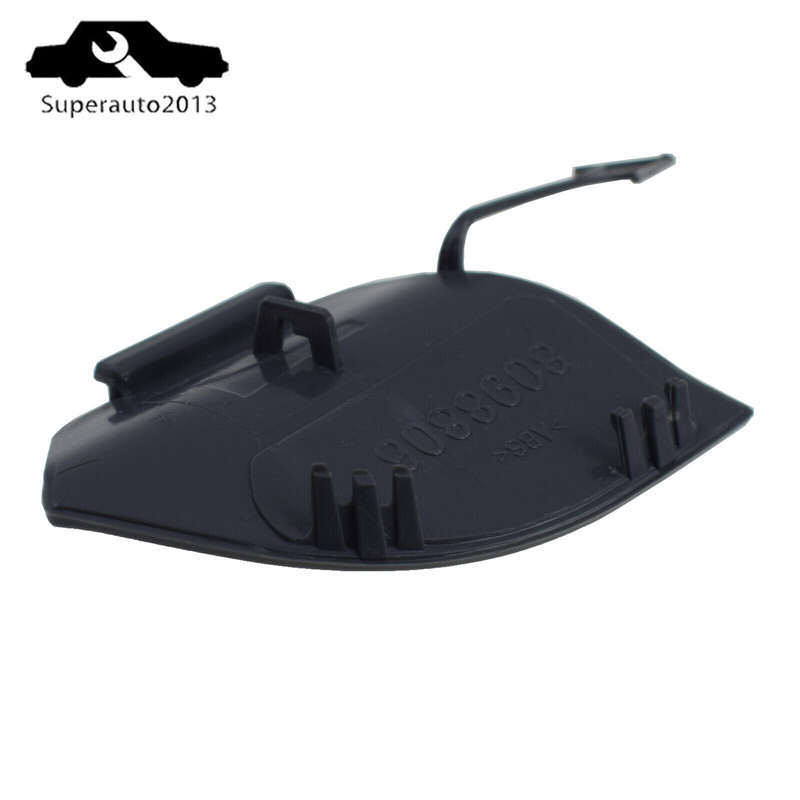 Rear Bumper Tow Hook Eye Cover Cap Black For BMW G01 X3 M40i M Sport 2018-21